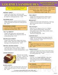 Family Table Menu In Eagle Grove Iowa Usa