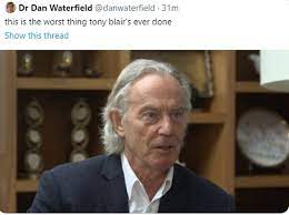 Former prime minister tony blair shocked viewers after showing off his 'creepy' lockdown mullet during an interview. Uoolwb4tjd6hdm