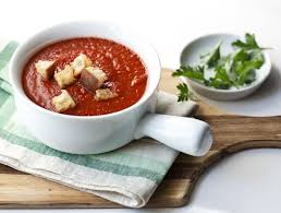 Roasted Tomato Soup This Incredible Dairy Free Tomato Soup Recipe Is The Perfect Healthy First Course For A Famil Roasted Tomato Soup Recipes Entree Recipes
