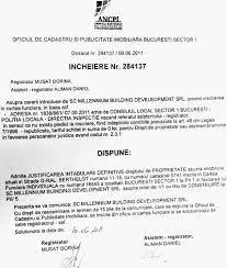Nu se face dovada dreptului de proprietate asupra imobilului în integralitatea sa. Turnul Cathedral Plaza A Fost Intabulat In Pofida Sarcinilor Din Cartea Funciara Care Vizau Anularea Autorizatiei De Construire Si Plangeri Ale Primariei Capitalei Documente Turnul Cathedral Plaza A Fost Intabulat In Pofida