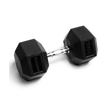 Conjunto de mancuernas hexagonales de musculación (de 2,5 kg a 32,5 kg ). Mancuernas Hexagonales De 25kg X1 Rudem Fitness Equipment