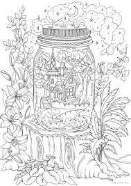 So much fun to color and so different from all most everything else you see these days in adult coloring ! Pin On Coloring Pages