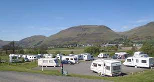 The Woods Caravan Club Site Alloa Stirling Caravan Parks Uk Caravan Park Caravan Site