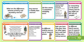 Label the primary sources with a p and secondary sources with an s 1. Primary And Secondary Sources Activity Twinkl
