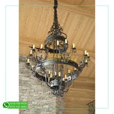 Ferforje Ozel Tasarim Avize Wrought Iron Special Design Chandelier 2020 Avize Ic Tasarim Korkuluklar