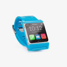 Solid Blue App Watch - biolore