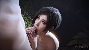 Mr X Dominates Ada Wong - From Behind Makes Her Tits Bounce