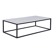 Max Italian Carrara Marble Coffee Table Black Coffee Table White Coffee Table Rectangle Side Table