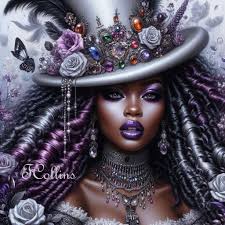 Lady Tiara Evans . #TheMadHatterBoutique #louisedpattersoncouturecollection