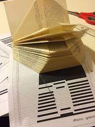 Ein stück festes papier oder dünnen karton im format din a4. Eine Einfach Erklarte Anleitung Zum Bucher Falten Ein Herz Mit Namen In Ein Altes Buch Falten So Bucher Falten Vorlage Bucher Falten Anleitung Bucher Falten