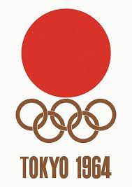 Los proximos juegos olimpicos de tokio 2020 esta previsto que tengan lugar desde el 24 de julio al 9 los juegos olimpicos de tokio 2020 logotipo icono distintivo foto. Tokyo 1964 Limited Edition Mid Century Modern Poster Etsy Olympic Logo 1964 Olympics History Of Olympics