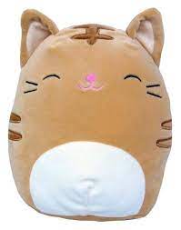 Squishmallow 16 Inch Plush Nathan The Brown Tabby Cat Tabby Cat Cute Stuffed Animals Pillow Pals