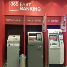 Cara tunaikan cek/bank in cheque di bank(guna cheque deposit machine). Cimb Bank Berhad Desa Parkcity Bank In The Waterfront