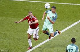 Germany went down by a goal to hungary in munich and. Portugal 3 3 Hungary Euro 2016 Result Cristiano Ronaldo Scores Twice To Fire His Side Into Last 16 Clash With Croatia Daily Mail Online