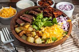 Plus, those meat and potato types really love this meal! Steak And Potato Salad Dinner Salad Recipe Tastes Of Lizzy T