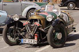 Morgan Threewheeler By Udochristmann Vintage Sports Cars Antique Cars Classic Cars