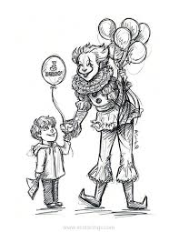 Children have always looked at nature from a different perspective. Pennywise The Clown Coloring Pages Xcolorings Com