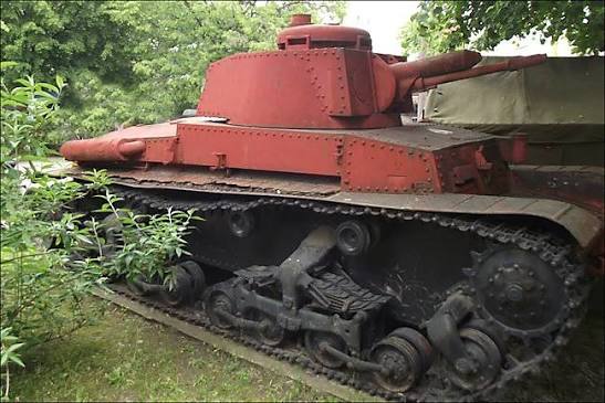 Panzer 35(t) Light Tank (Lt vz. 35) WW2 survivors