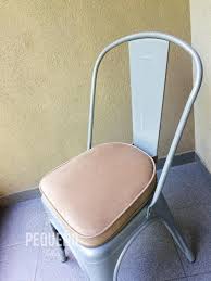 Seat Cushion For Tolix Style Metal Chair Many Colours Chair Etsy Tolix Metal Chair Metal Chairs Chair Cushions