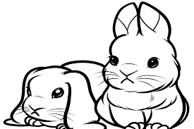 On this page, you'll find lots of easter bunnies and chicks, overflowing easter baskets, christian and religious pictures, spring flowers, and patterned easter eggs. Color In A Bunnies Coloring Page In Stead Of Buying Some Pets