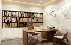 Color your walls like modern small office, lighting choices and in addition must be in harmony using the natural light that surrounds the bedroom. Cas Is Under Construction Office Interior Design Modern Office Interior Design Private Office Design