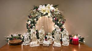 The beautiful thing about nativity scenes is that each one is unique. Magnolia Nativity Christmas Display Christmas Decorating Idea How To Youtube