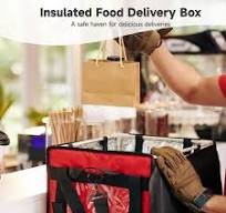Caja impermeable para entrega de alimentos, caja aislada ...