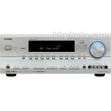 Digital dts surround logo png transparent & svg vector. Onkyo Tx Sr604 Home Theater Receiver Silver Txsr604s B H Photo