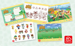 Print or download for free. Printable Animal Crossing New Horizons Placemats Rewards My Nintendo