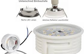 Einbauleisten geben led streifen den richtigen montageplatz. Flache Led Lampen Fur Einbaustrahler In Schmalen Zwischendecken