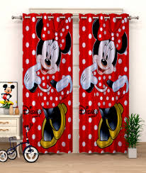 Последние твиты от minnie crush (@minniecrush). Kuber Industries Disney Minnie Print 2 Pieces Polyester Special Blackout Long Crush Eyelet Door Curtain 7