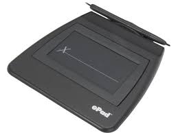 The epad® family of electronic signature pads enable you to sign, send, and store documents electronically without the need to print or scan paper forms. Epadlink Epad Vp9801 Electronic Signature Capture Device Usb Powered Newegg Com