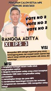 Motto hidup juga bisa memberikan gambaran bagaimana pribadi seseorang. Poster Osis Masnurul