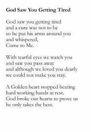 What did god do when he saw you getting tired? Facebook