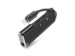 For Iphone X 8 7 6 Plus Splitter Dual Lightning Adapter Headphone Audio Charger Newegg Com