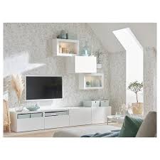 Besta Tv Storage Combination Glass Doors White Lappviken White Clear Glass 94 1 2x16 1 2x74 3 4 Order Here Ikea In 2020 Tv Storage Glass Door Ikea Living Room