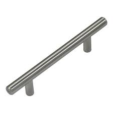 Kitchen cabinet handles brushed nickel. Hickory Hardware Stainless Steel Contemporary Bar Cabinet Pull At Menards