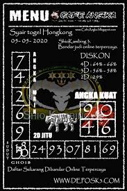 Menu Syair Hongkong Shiokambing 3