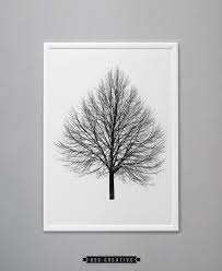 Black And White Nature Artwork Tree Print Tree Art Tree Home Decor Black And White Art Tree Decor Tree Wall Art Gallery Wall Art Tree Silhouette Tree Artwork Print Tree Artwork Printable Wall Art Tree Wall
