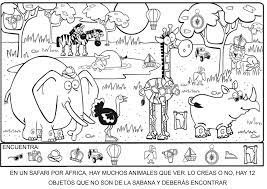 Buscar Objetos Perdidos En La Sabana Objetos Escondidos Encontrar Objetos Perdidos Arte De Jardin De Infantes