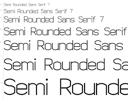Download microsoft sans serif font free! Free Font Semi Rounded Sans Serif 7 By Style 7