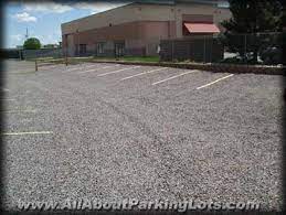 In all parking facilities, including gravel or grass lots, parking spaces and access aisles must be marked and have firm, stable, and slip resistant surfaces as specified for accessible ground and floor surfaces (§302). Gravel Parking Lots All About Parking Lots
