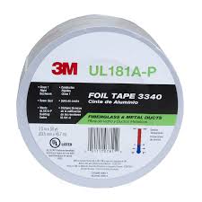 3m Hvac Tape 2 5 In X 150 Ft 3340 In 2020 Foil Tape Tape Hvac