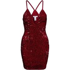 Nly One Deep V Sequin Dress Fancy Short Dresses Red Sequin Dress Sequin Dress