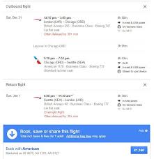 New Year In Seattle Round Trip 1160 In Business Class From London Or 876 If You Use 30 000 Avios Miles From Blighty Business Class Chicago Ord Class
