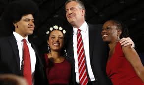 When i came to new york city, long ago back in 1977, i identified as a lesbian, so i know intimately the struggles that young people have had, mccray said on ny1 according to the new york post. New York S New Mayor Bill De Blasio Has The Whole World Watching