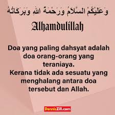 Gambar Contoh2 Ucapan Waalaikumussalam Aamiin Salam Dennis Zill