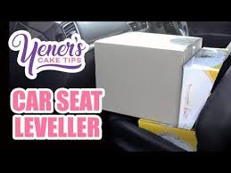 Easy Car Seat Leveller To Safely Transport Cakes Yeners Cake Tips With Serdar Yener Yeners Way Cake Decorating Tutorials Decorating Tutorial Cake Transport