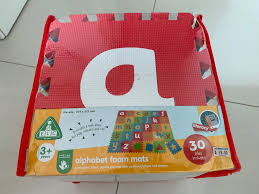 $17.00 · recognise letters or spell first words · the alphabet play mat teaches all the letters from a to z · fun texture for tactile discovery · 36 pieces. Alphabet Foam Play Mat Babies Kids Infant Playtime On Carousell