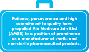 Ain medicare sdn bhd is leading manufacturer of pharmaceutical products. Remarkable Achievements International Acceptance
